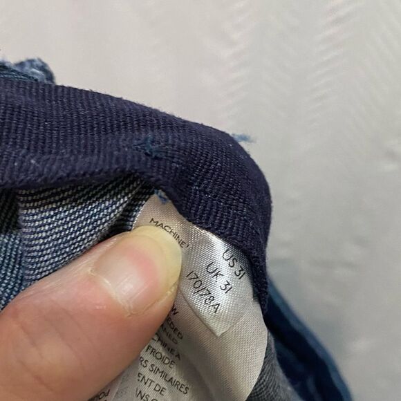 Anthro Pilco & Letterpress High Waist Skinny Jeans Size 31 Retro Twee - Picture 14 of 15